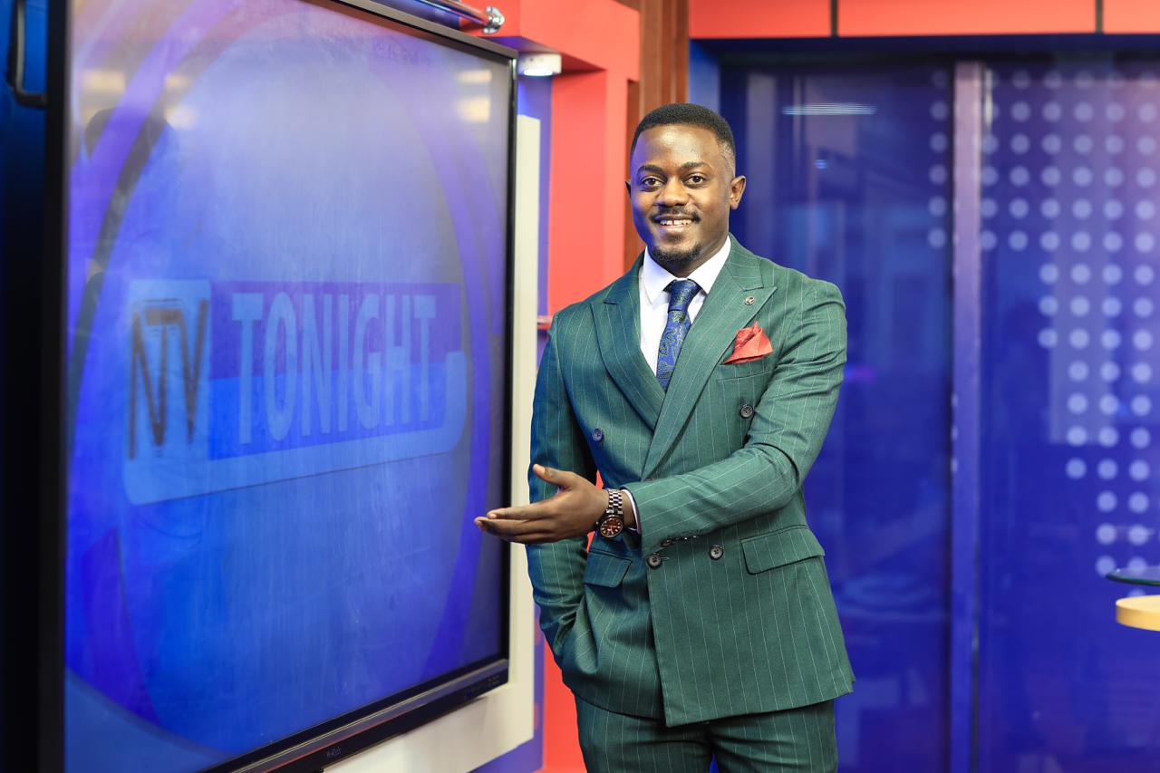 Joram Paul Ssonko hosting an event